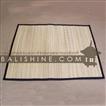 balishine This rectangular placemate is  produced in Bali this handicraft is made from palm tree root.