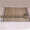 balishine This rectangular placemate is  produced in Bali this handicraft is made from coconut root.