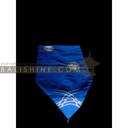 Balishine: Your natural source of indonesian handicraft presents in its Tableware collection the Table Runner:628VIN6404:This table runner made in Bali from jepara textile with embrodery.   Colors available are blue, yellow, pink, green, purpple, black, orange, white or red.