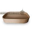 balishine This floating tray is made in Bali from rattan synthetic.  Floating base is made from stereofoam covered with synthetic rattan.
