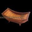 balishine This tray is produced in Bali and made from sonokling wood with coconut lidi finishing.