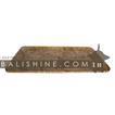 balishine This rectangular tray is produced in Bali made from plywood and the matting of white coconut shell.
