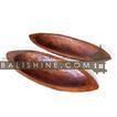 balishine This oval tray is produced in Bali made from teak wood.