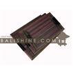 balishine This set of 3 rectangular trays is produced in Bali made from coconut root and vinyl.