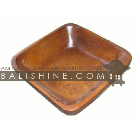 Balishine: Your natural source of indonesian handicraft presents in its Tableware collection the Tray:625JAS2902:This square tray is produced in Bali made from teak wood.  Natural color