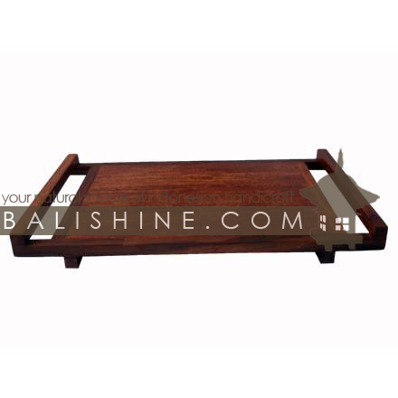 Balishine: Your natural source of indonesian handicraft presents in its Tableware collection the Tray:625KAL1108:This tray is produced in Bali made from sonokling wood with an natural and parfumed tropical spice known as cinamon.  