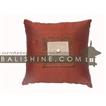 balishine This pillow case is produced in Bali it's an organza textile with pink button holes and closing zip.