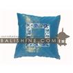 balishine This pillow case is produced in Bali it's a handmade batik textile with friesland and closing zip.