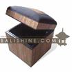 balishine This square pouf stool is produced in Bali made from the matting of natural coconut root. It can be opened.
