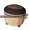 balishine This pouf stool is produced in Bali made from the matting of natural coconut root. It can be opened.