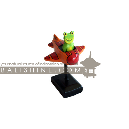 Balishine: Your natural source of indonesian handicraft presents in its Various collection the Airman Cat:415KAG77020:This toy is made from albasia wood.  