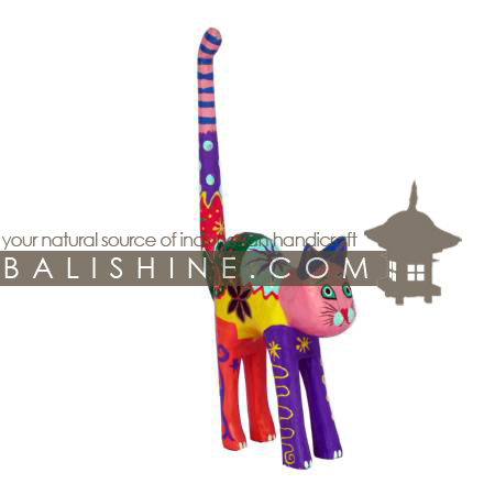Balishine: Your natural source of indonesian handicraft presents in its Various collection the Funny Handicraft:415KAG7687:This handicraft is produced in Bali made from albesia wood.  Full color