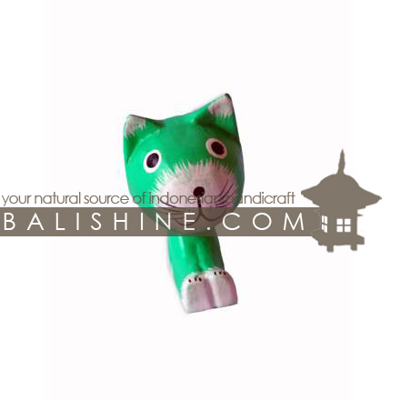 Balishine: Your natural source of indonesian handicraft presents in its Various collection the Funny Handicraft:415TOS7650:This handicraft is produced in Bali made from albesia wood.  Full color