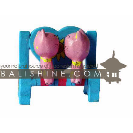 Balishine: Your natural source of indonesian handicraft presents in its Various collection the Funny Handicraft:415TOS7654:This handicraft is produced in Bali made from albesia wood.  Full color