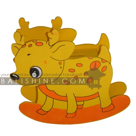 Balishine: Your natural source of indonesian handicraft presents in its Various collection the MoneyBox:415PUA66708:This moneybox is a handicraft of Bali made from MDF wood.  