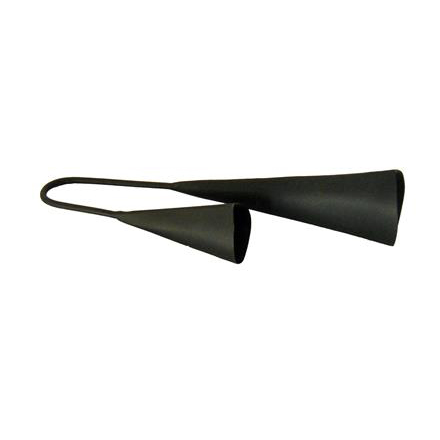 Balishine: Your natural source of indonesian handicraft presents in its Various collection the Bell Agogo Double:412MIK606982:This Bell called Agogo double is made from metal.  
