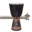 balishine This djembe is a handicraft of Bali made from natural mahogany wood with an natural skin of cow.