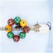 balishine This maracas is a handicraft of Bali made from albasia wood with plastic balls and beads.