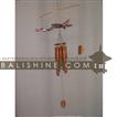 balishine This bird windchimes is a handicraft of Bali made from painted bambou.