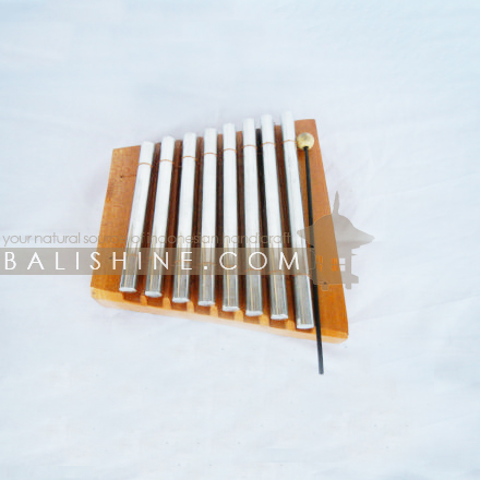 Balishine: Your natural source of indonesian handicraft presents in its Various collection the Xylophone:412CIK606737:This xylophone 8 tunes is a handicraft of Bali made from stainless and mahogany wood.  