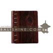 balishine This notebook is produced in Bali made from sonokling wood with 40 pages recycle paper.