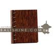 balishine This notebook is produced in Bali made from natural coconut wood with 40 pages recycle paper.